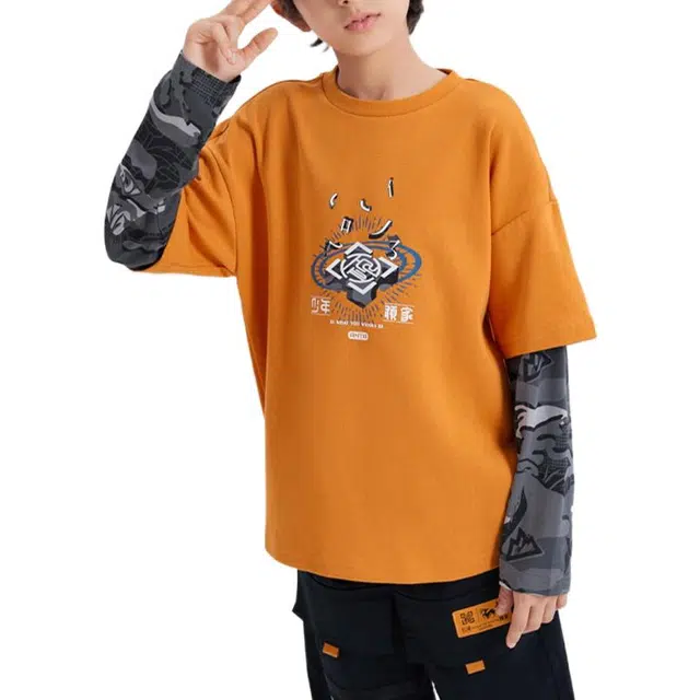 安踏儿童 圆领针织衫 儿童款