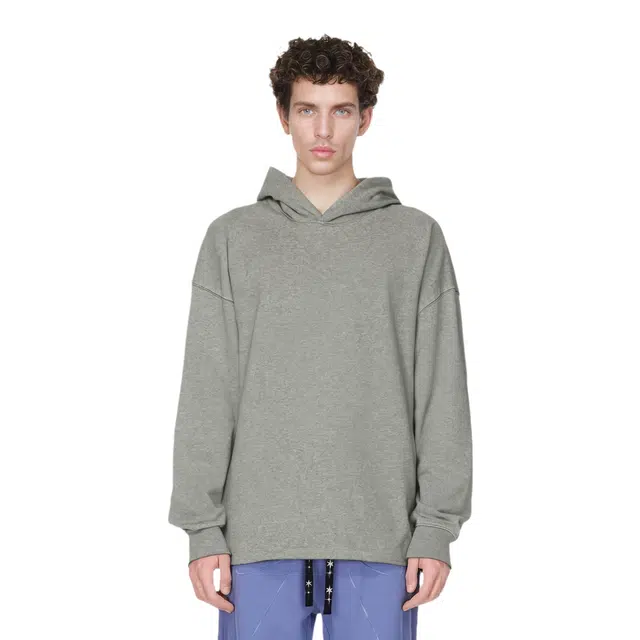 Fear of God Essentials SS22 Relaxed Hoodie Dark Oatmeal Logo