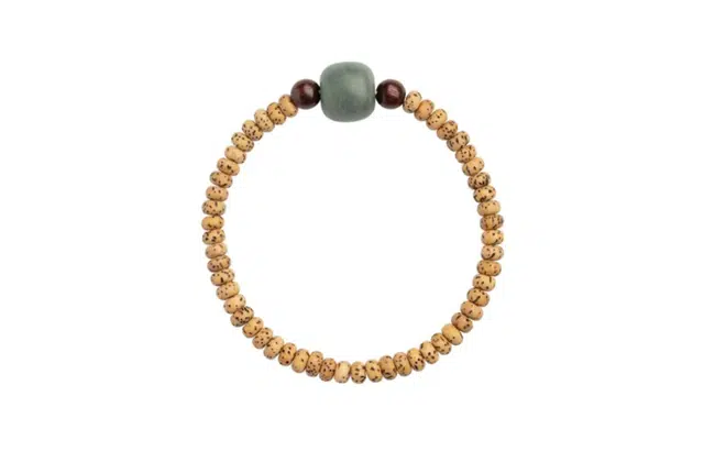 尚银福 星月 国潮新中式浪漫古典清新甜美复古风文玩串珠古风旗袍汉服清新素雅盘玩佛珠 菩提子/菩提籽 手串 女款