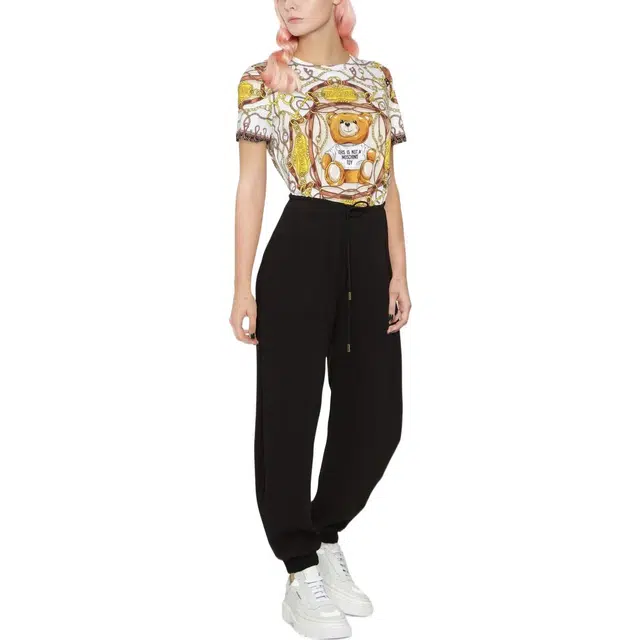MOSCHINO FW22 Teddy Bear LogoT
