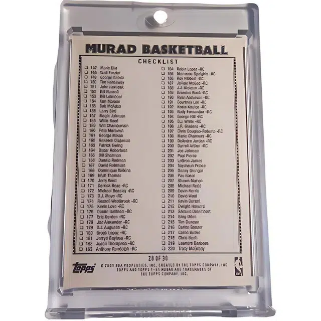 Topps 2009 Murad