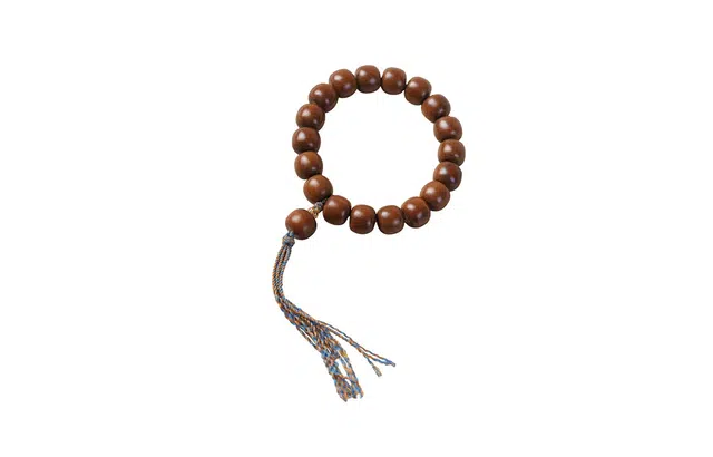 克拉日记 雷击枣木编绳新中式国潮国潮民族风文玩木质佛珠招财健康平安 礼盒装 檀木 手串 男女同款情侣款