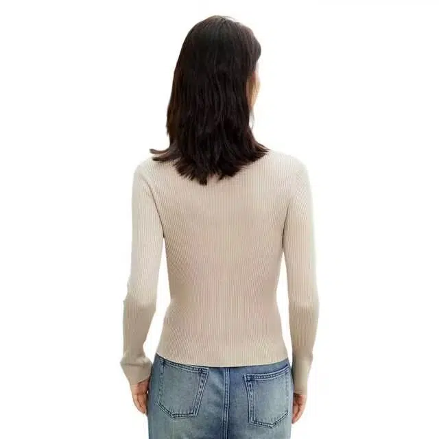 恒源祥 纯色长袖针织衫 女款