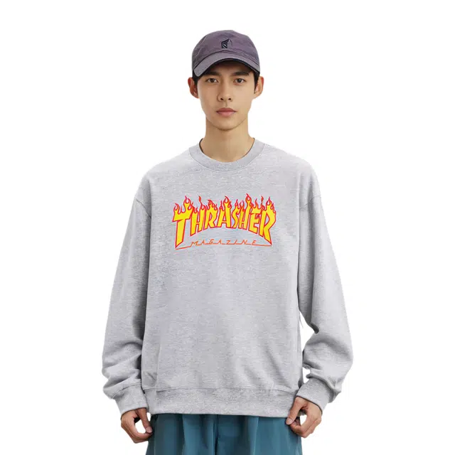 Thrasher Flame Crew Logo