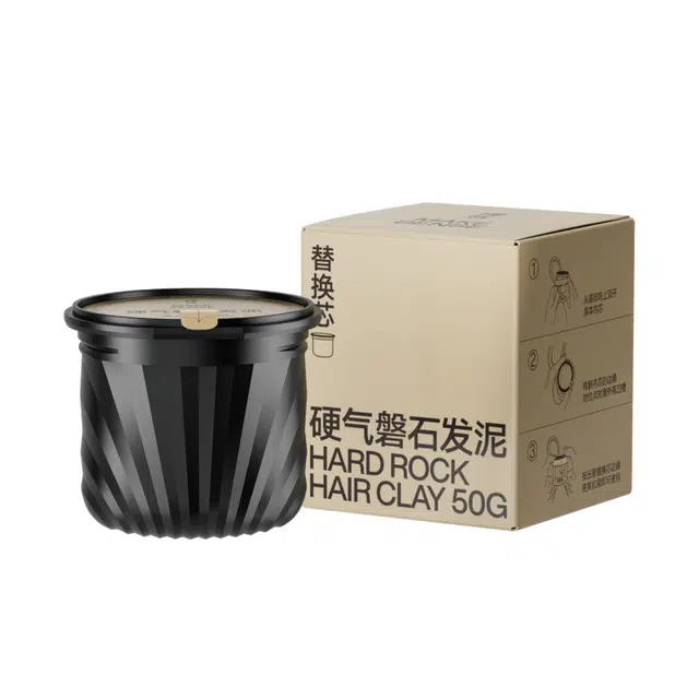 理然  先锋发泥空气磐石哑光发蜡发油男士专用持久定型喷雾保湿蓬松强支撑不留白自然发胶