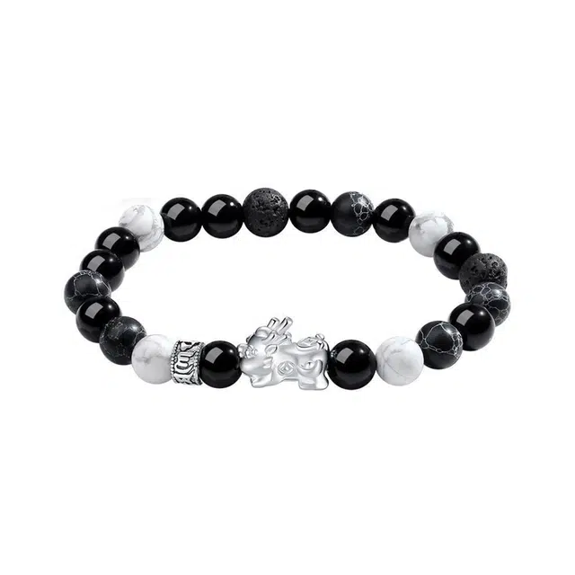 大唐国鼎 貔貅招财 猫眼石 手串 男女同款情侣款