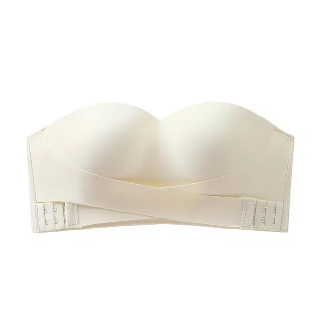 欧迪芬 聚拢上托防外扩无肩带抹胸防滑防汗文胸 女款