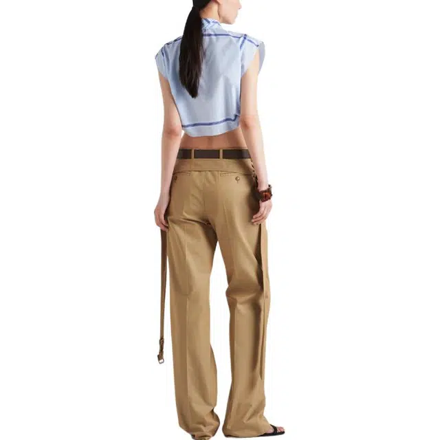 PRADA Cotton Twill Pants