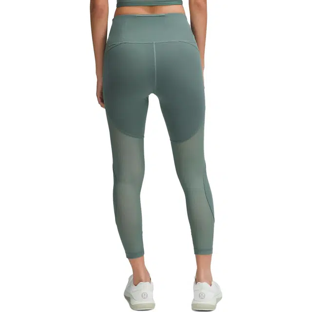 lululemon Wunder Train Mesh Panel High-Rise Tight 25"