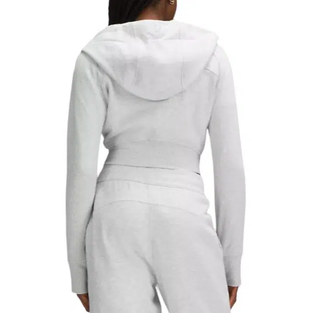 lululemon Scuba Full-Zip Cropped Hoodie