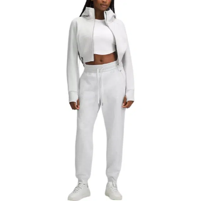 lululemon Scuba Full-Zip Cropped Hoodie