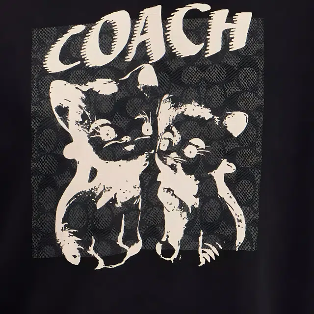 COACH x Drop Signature Cats Logo T