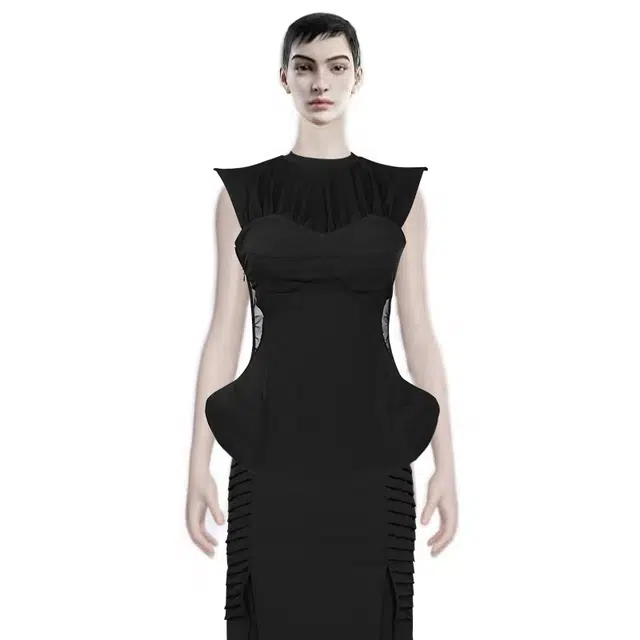 SIQIZ Sleeveless T-Shirt Black