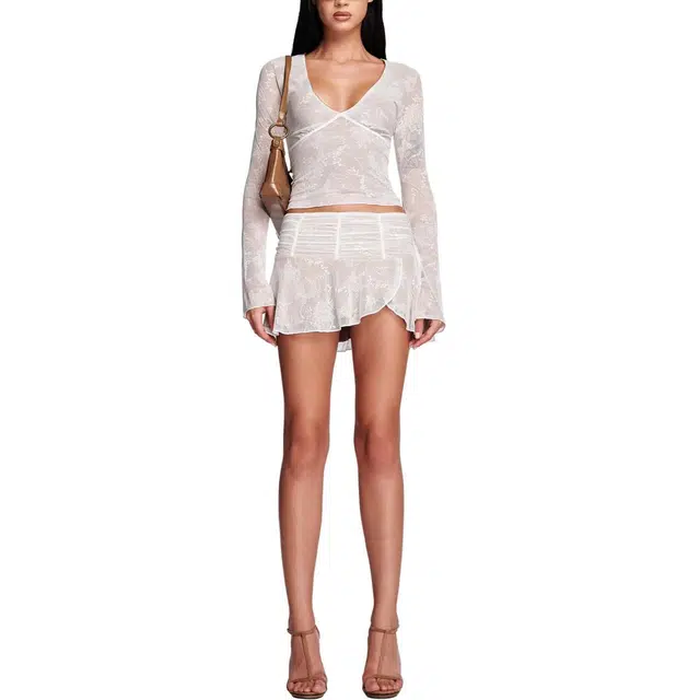 I.AM.GIA YVETTE SKIRT WHITE
