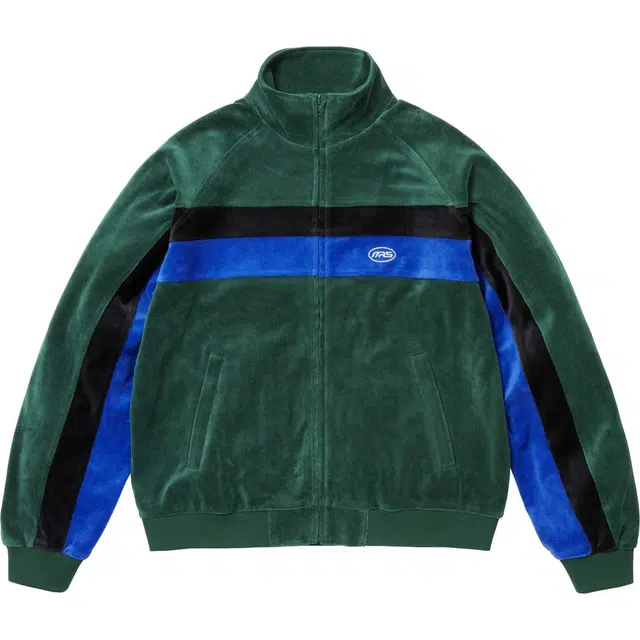 Supreme x Martine rose FW24 WEEK4 Velour Track Jacket logo
