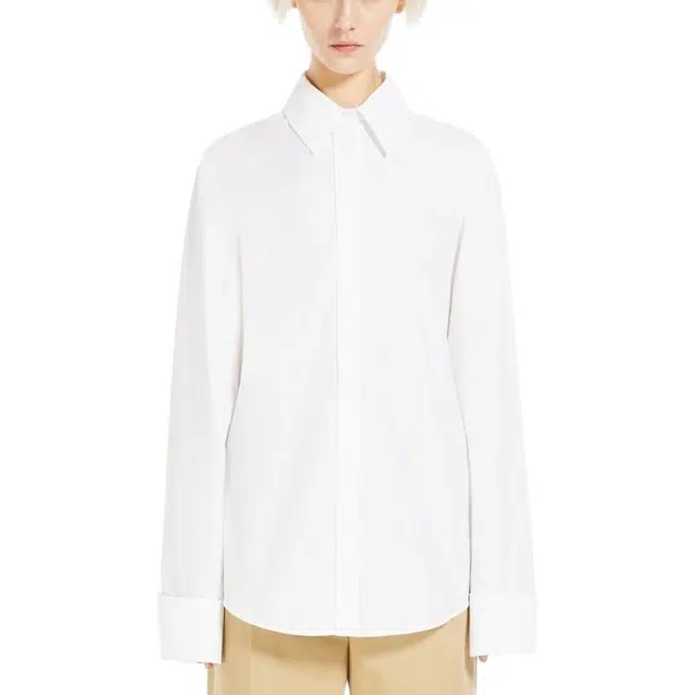 SportMax Cobea Cotton Poplin Shirt