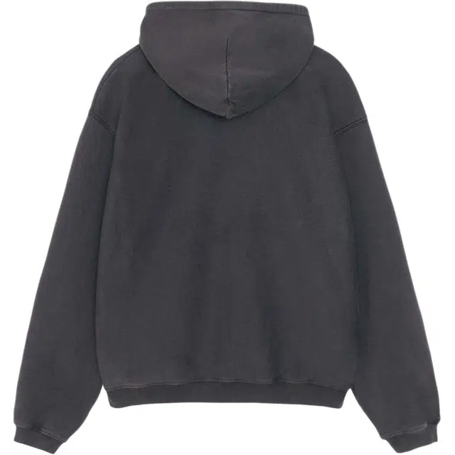 Stussy FW24 ZIP HOODIE FADED GRAPHIC logo