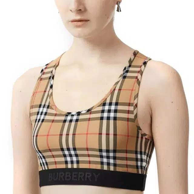Burberry Sporty Top Vintage Check