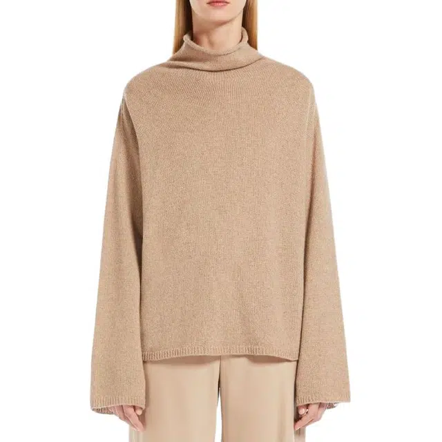 S MAX MARA Baldo Cashmere Polo-Neck Sweater