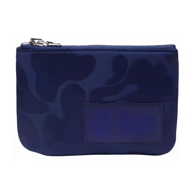 A BATHING APE Bape Camo Nylon Wallet Blue/Black/White
