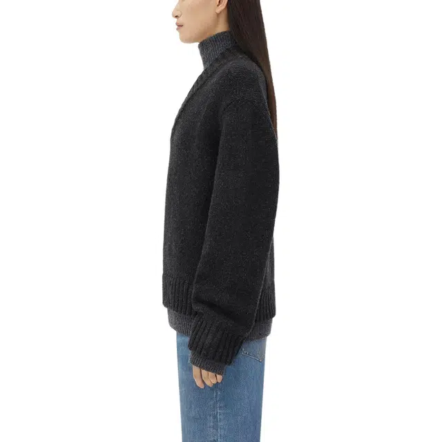 Bottega Veneta Double Layer Effect Wool Sweater