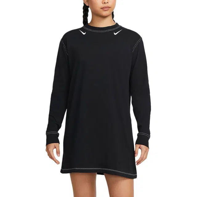 Nike As W Nsw Swsh Gx Ls Drss Logo