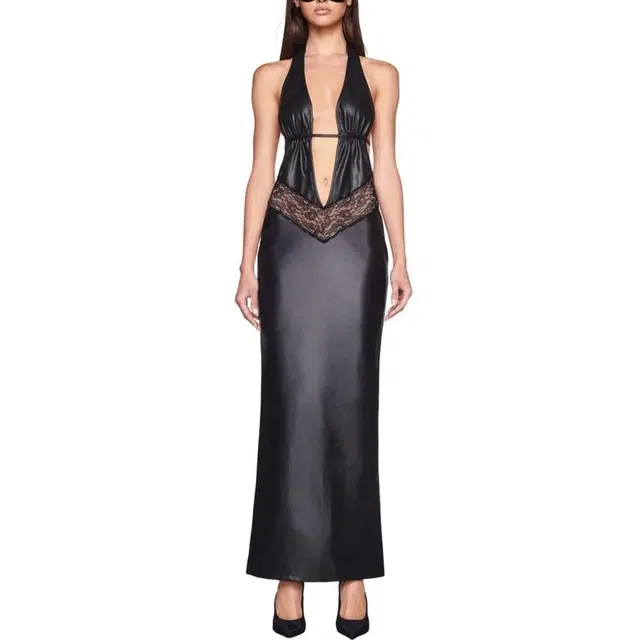 I.AM.GIA Astoria Dress V BLACK