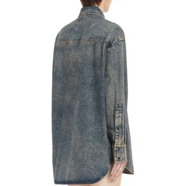 SportMax Targa Oversized denim blouse