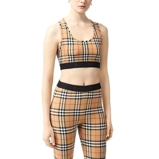 Burberry Sporty Top Vintage Check