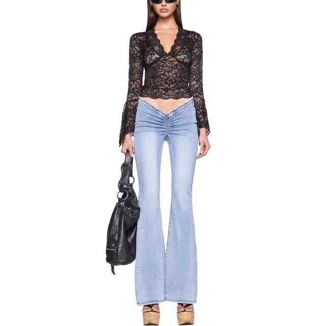 I.AM.GIA GEMMA TOP V T BLACK