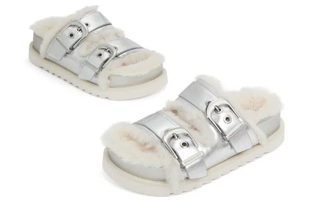 CHARLESKEITH ck EVA 3.5cm BrownSilverBeige