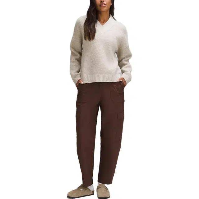 lululemon Alpaca Wool-Blend V-Neck Sweater