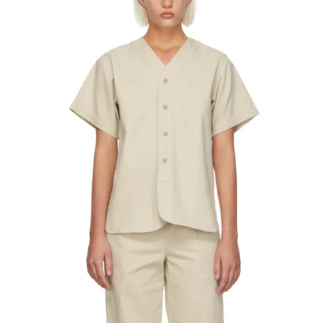 Fear of God Essentials SS22 Boy Scout Shirt Wheat