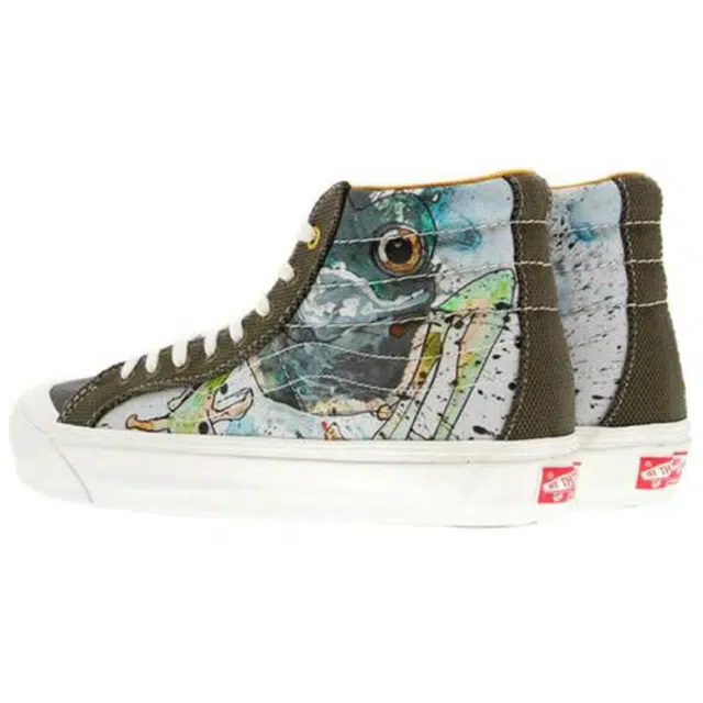 Ralph Steadman x Vans Vault Frog OG SK8 Hi