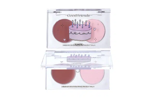 花洛莉亚 好胖友俱乐部系列 双色腮红多用膏 易上色修饰肤色