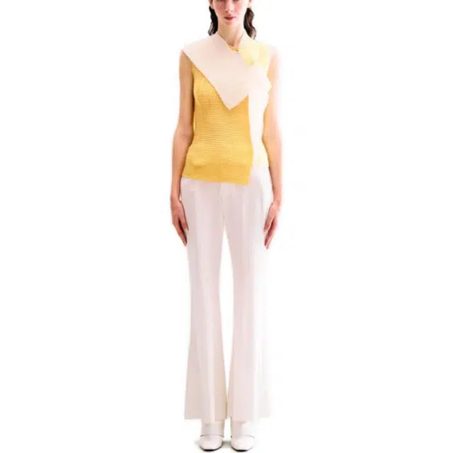 ISSEY MIYAKE Framed Pleats Top T