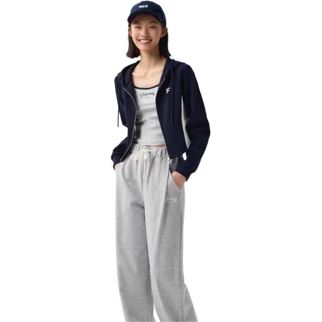 森马 时尚连帽拼色百搭夹克外套 女款
