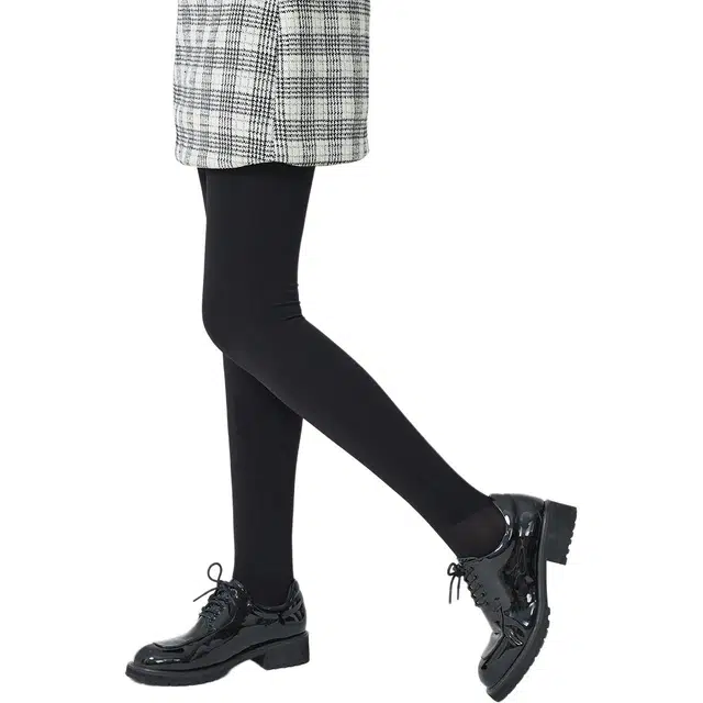 爱依服 修身弹力高腰打底裤 女款 黑