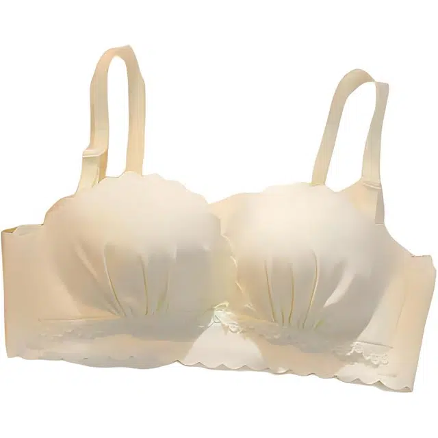 北极绒 无痕聚拢上托防下垂调整型收副乳无钢圈文胸 女款