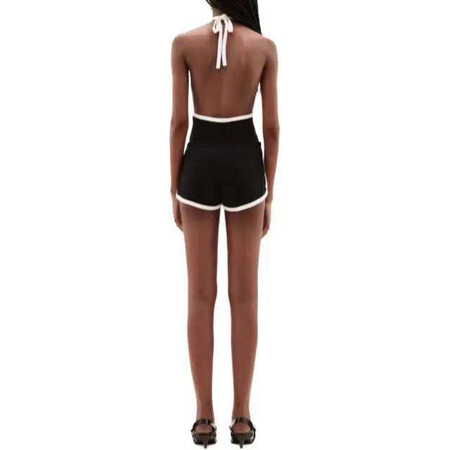 COURREGES Mini Contrast Shorts