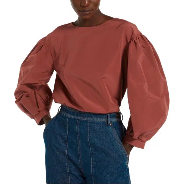 WEEKEND MaxMara Zeus Taffeta blouse