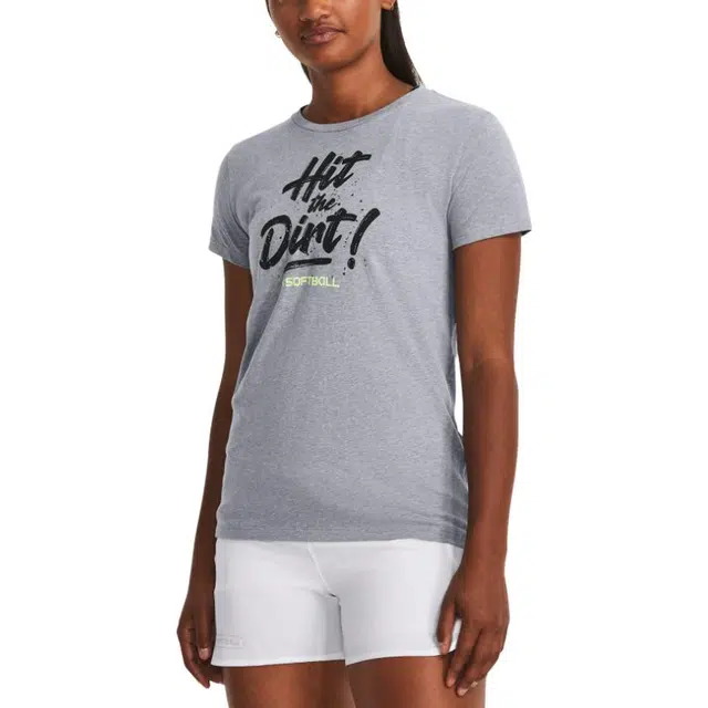 Under Armour Softball Hit The Dirt Short Sleeve T