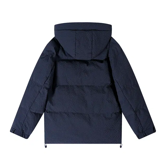 雅鹿 时尚休闲都市日常通勤挺括加厚连帽保暖羽绒服 男款