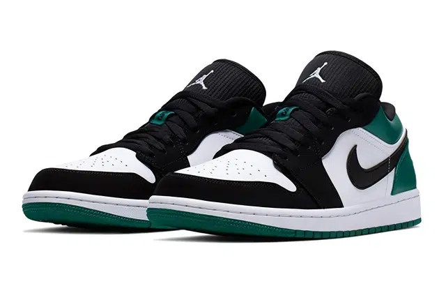 Air Jordan 1 Low GS "Mystic green"