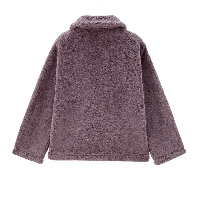 佐丹奴 翻领舒适休闲翻领厚款夹克 女款