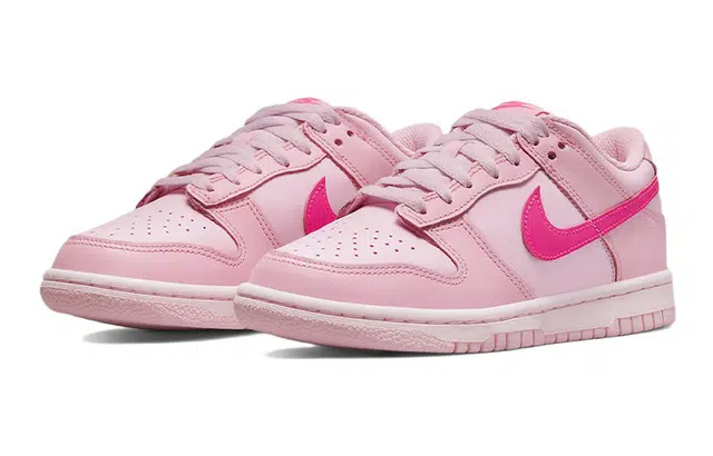 Nike Dunk Low Triple Pink GS