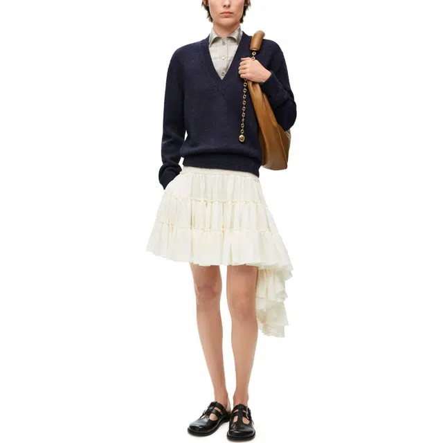 LOEWE Trompe L'oeil Sweater In Wool And Silk V