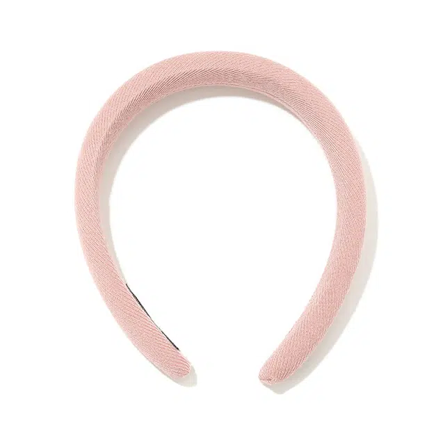 如花梦 复古港风日常洗脸氛围感宽边海绵高颅顶发饰压发发卡气质红色高级感发箍 布艺 头箍 女款