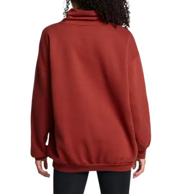 Under Armour Icon Fleece Oversized Mock Crew