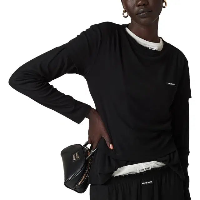 MIU MIU Logo SS24 T